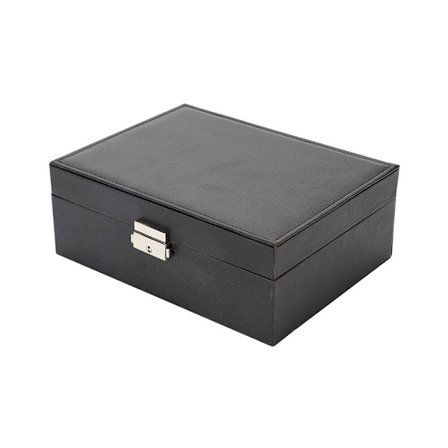 Smykkeoppbevaringsboks Vitrineboks SVART