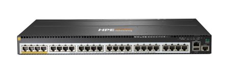 Hewlett Packard Enterprise HPE Aruba 2930M 24 Smart Rate POE+ 1-Slot - switch - 24 porter - Styrt - rackmonterbar