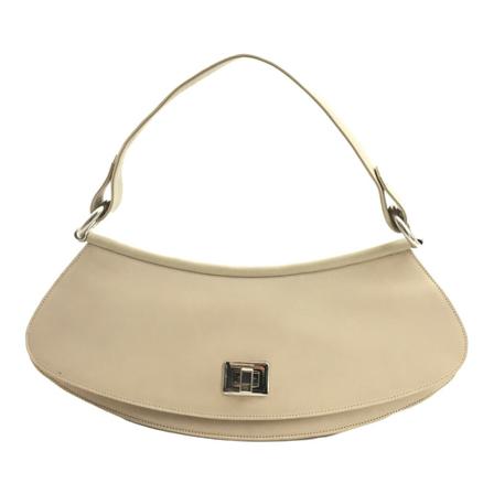 Marni Pre-owned Marni Beige Leather Shoulder Taske inbo, Dame Vintage Tasker, Størrelse: ONE Size