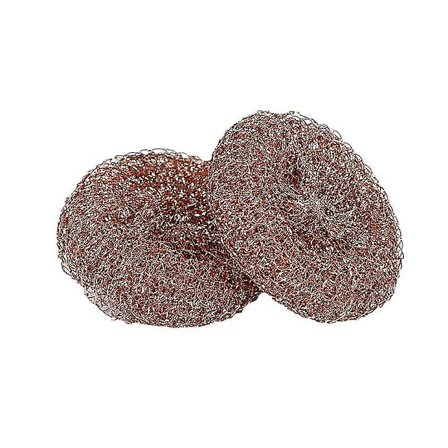 10-pack Kopparbelagda Skurplattor av Scrubber Pad Används för Diskar, Grytor