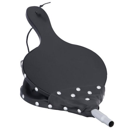 Håndlavet Træ Pejseblæser Røgbestandig Bælg til Grill