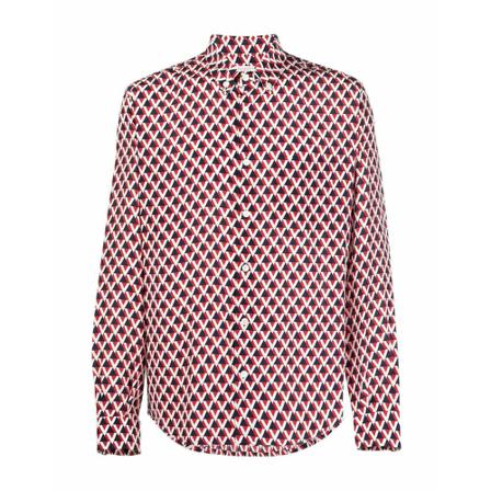 Valentino, Casual Shirts Rood, Heren, Maat:L
