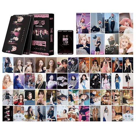 Nye Kpop Black Pink Fotokort 55 stk Blackpink Lomo-kort For Fans Gave