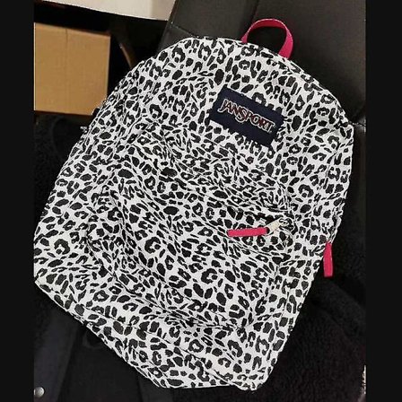 Jansport Superbreak Classic Backpack For Women Men Zipper Backpack For School Work Travel