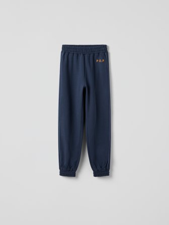 Collegehousut Polarn O. Pyret 110 lastenvaatteet blue