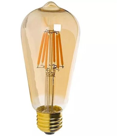 10 glödlampor 2200K Edison typ 6w färgtemperatur: varmvit 2200K