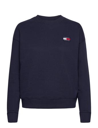 Tjw Relaxed Tommy Badge Crew Blue Tommy Jeans