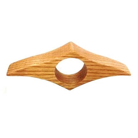 Boksideholder i eiketre - Håndlaget naturlig tommelting i eik