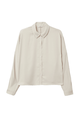 Wera Boxig blus AMANDA Blusar Grå 38