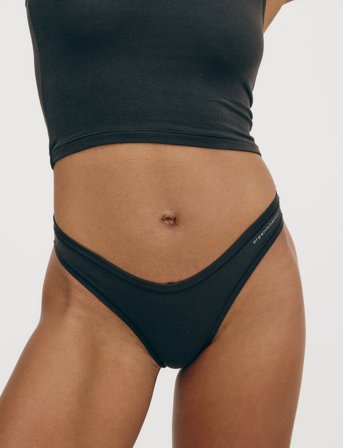 Organic Basics Flex Cheeky Briefs 3-Pack - Multi/patterned - XL