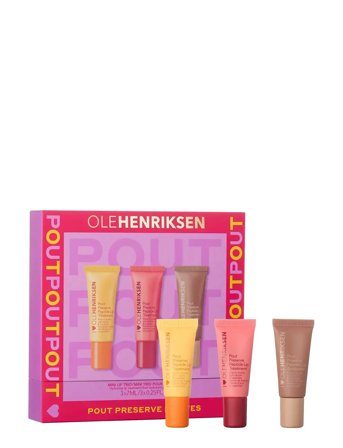 Sets Mini Lip Trio Xmas 2025 3X7Ml 21 Ml Beauty Women Skin Care Face Lip Care Lip Balm Multi/patterned Ole Henriksen