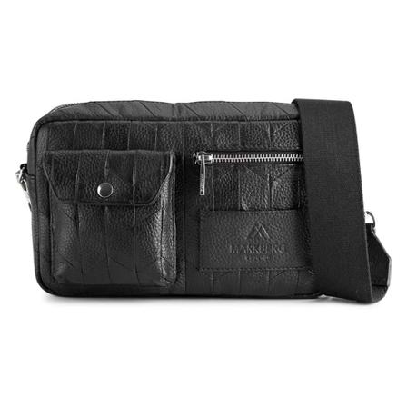 Markberg Crossbody DarlaMBG Upcycled Sort, Dame Bæltetasker, Størrelse: ONE Size