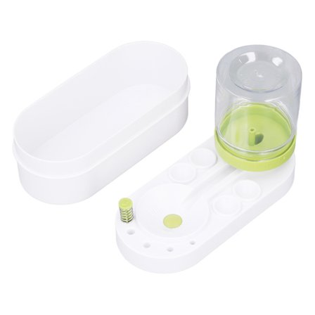 Malerkost Rinser Multifunksjonell Vann Syklus Vask Rengjøring Rinser for Makeup Kost Grønn