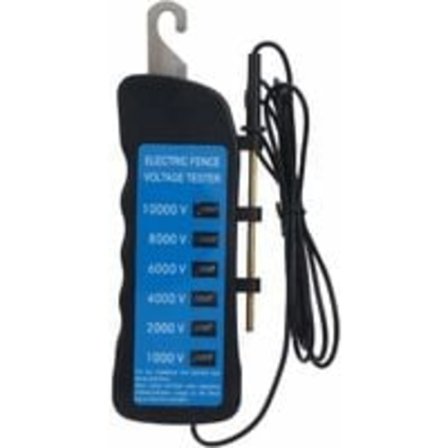 Digital elektrisk hegnspændingstester, bærbar testværktøj til landbrugsudstyr, hegnspændingstester med stor skærm
