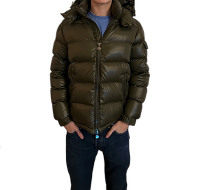 Moncler Maya. Mörkgrön.