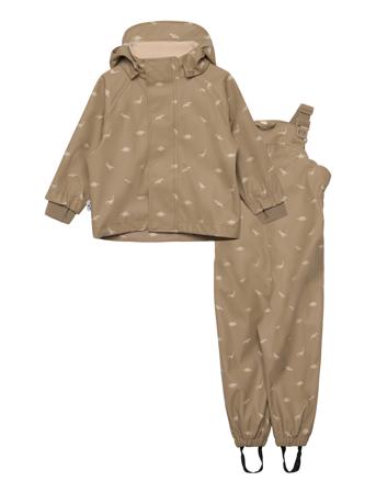Gio Rainwear Outerwear Rainwear Rainwear Sets Beige That's Mine*Betinget Tilbud