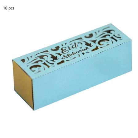 10st Eid Mubarak Godislådor Ramadan Godispåse BLÅ blue