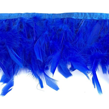 Sowder 1,8 m pakke kalkun fjer frynser til brudekjole, syning