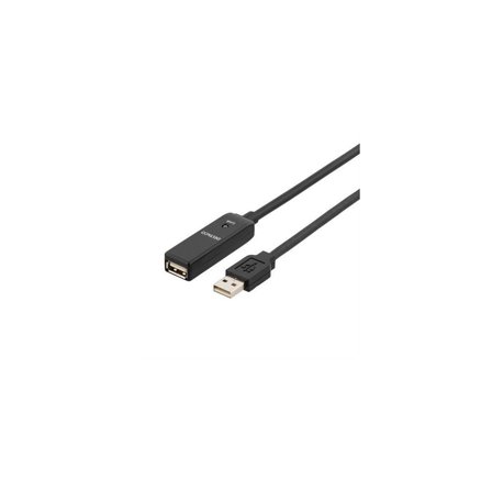 DELTACO Kabel USB Aktiv Förlängning 10m - Lyreco - Datorprodukter - Kablar och adaptrar - USB-kablar