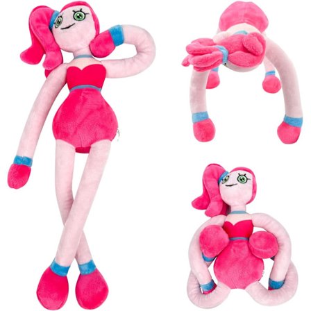 Mommy Long Legs, 45 cm:n Mommy Long Legs -pehmolelu, vaaleanpunainen pehmolelu