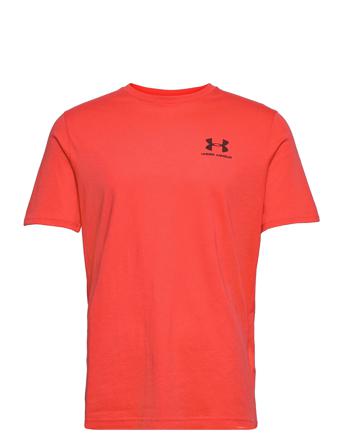 Ua Sportstyle Lc Ss T-shirt Rød Under Armour