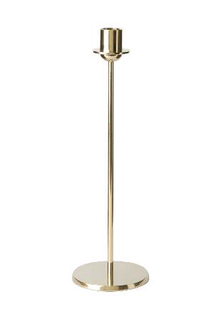 MANO ATELIER Ljusstake i mässing 29 cm Ljus & ljusstakar Guld ONESIZE