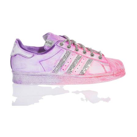 Adidas - Sneakers - Rosa - Dam - Storlek: 36 2/3 Eu, Dam, Storlek: 36 2/3 EU