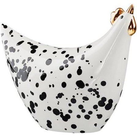 Stänk Olivia höna Black 11 cm Cult Design