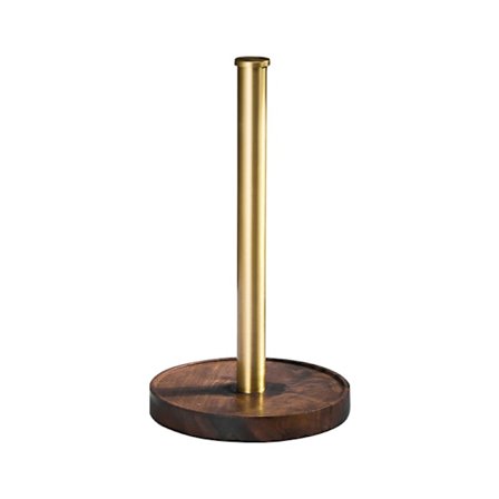 Metall- och träpappershanddukshållare för kök