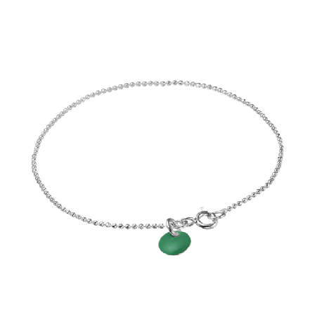 ENAMEL Copenhagen Armband Ball Chain Smycken & klockor Dam Grön ONESIZE