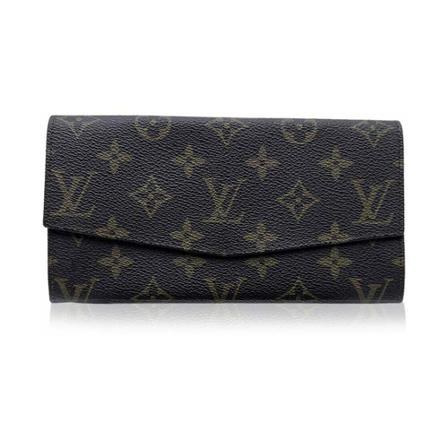 Louis Vuitton Vintage, Pre-owned Monogram Emilie Continental Wallet Bruin, Dames, Maat:ONE Size
