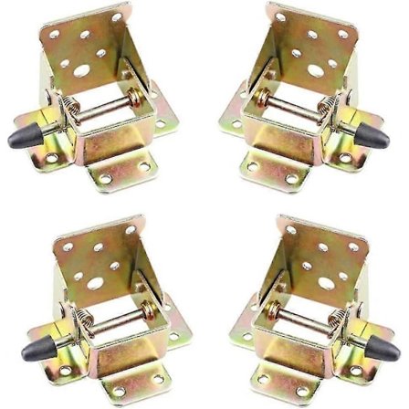 Stk. Sammenleggbart bordben, Sammenleggbar støtteramme, Selvlåsende hengsler, Sammenleggbar arbeidsbenk hengselmaskinvare, Sammenleggbare ben, 