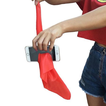 Taikatempu Silkkihuivi Puhelimen Läpi Hauskat Taikatarvikkeet Lähitaikuus Esitys Helppo Tehdä Interaktiivinen