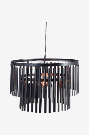 PR Home - Kattokruunu Marlow, 60 cm - Musta - Riippuvalaisimet - - Homeroom