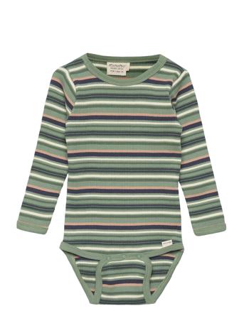 Body Ls Y/D Rib Patterned Minymo