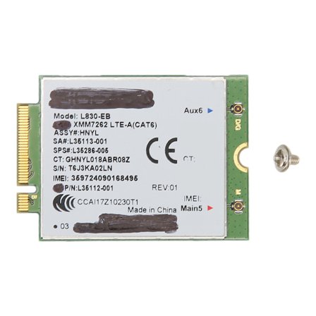 L830 EB M2 4G LTE Trådløst Netværkskortmodul til HP 640 650 G5 840 846 850 G6 X360 830