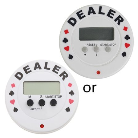 Professionell Casino Poker Turnering Timer Flerfunktionell Dealer Timer Klocka
