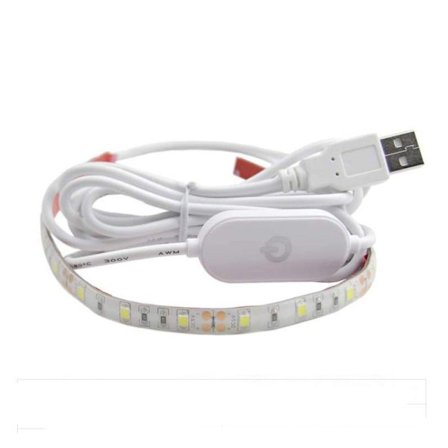 LED-valonauhasarja ompelukoneeseen, USB-virta