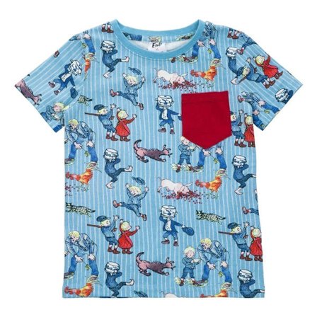 Emil i Lönneberga Uusi mukava sininen t-paita