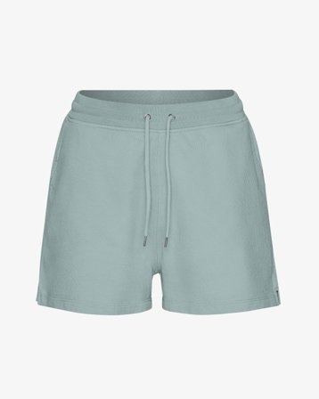 Women Organic Sweatshorts - Steel Blue S