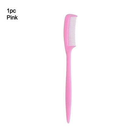 1/5 St Plastkam Ögonfrans Ögonbrynskammar 1pcpink Rosa