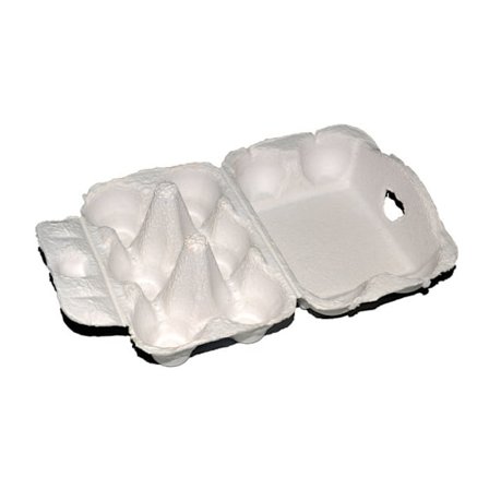 Eggekartong, Stabelbar Dispenser Eggekartong av Papirmasse, Eggepalloppbevaring for Kjøleskap Kjøkkenforhandler Frakt, 10 Stykker, 10.5x7.5x6cm