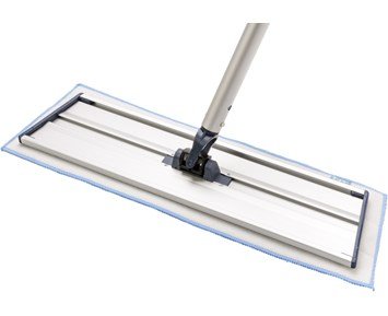 Frida Microfiber mop delux 2-comp shaft - Mikrofibermopp för våtmoppning med teleskopskaft