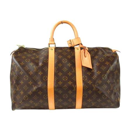 Louis Vuitton Vintage, Weekend Bags Bruin, unisex, Maat:ONE Size