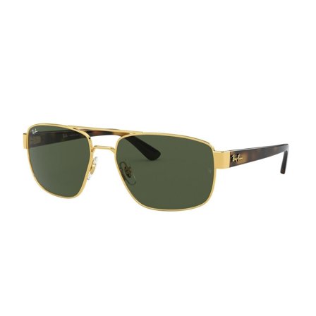 Ray-Ban -Aurinkolasit - Gold Rectangular - Ray-Ban RB3663 001/31 60