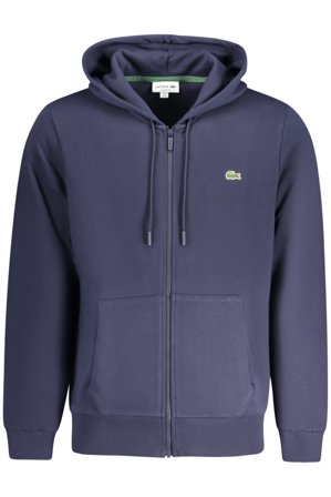 Lacoste Felpa Con Zip Uomo Blu