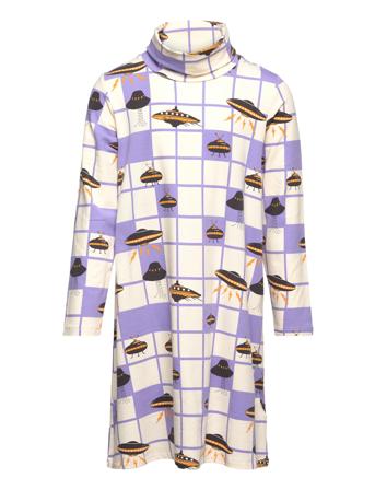 Ufo Aop Ls Dress Dresses & Skirts Dresses Casual Dresses Long-sleeved Casual Dresses Monivärinen/Kuvioitu Mini Rodini