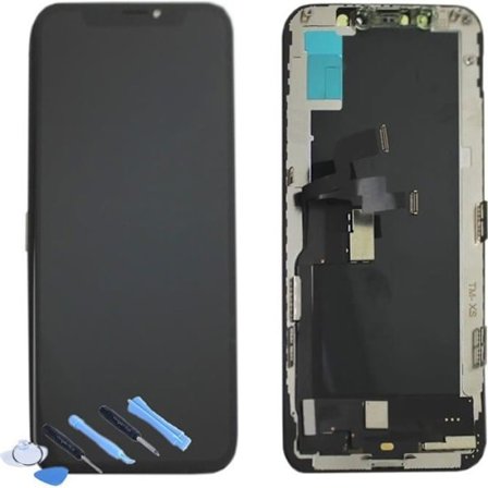 Full Touch Display-enhet LCD-skärm för Apple iPhone Black XS 5.8