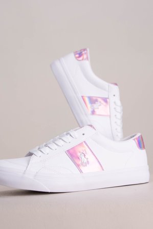 Polo Ralph Lauren RYLEY Vit Skor Tjej - Kids Brand Store