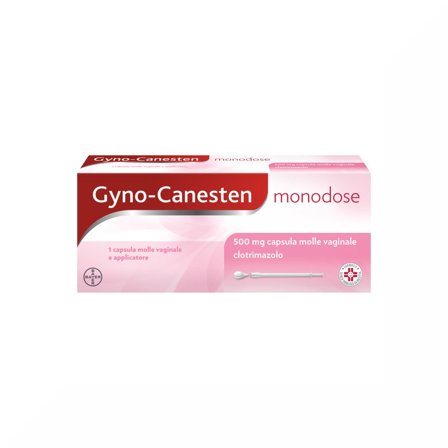 Gyno-Canesten Monodose Trattamento Sintomi Candida contro